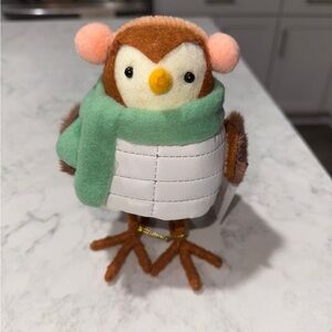 New Target 2023 Featherly Friends Bird White Vest Green Scarf-Wafer